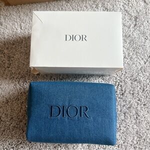Dior makeup pouch
